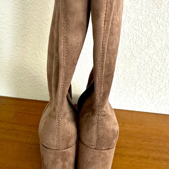 Catherine Malandrino thigh high heeled boots - Picture 5 of 7